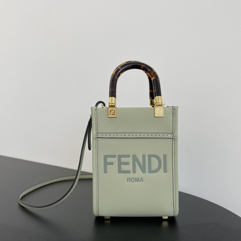 F**di top handle bags